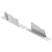 Kichler 1TEE2W2RCSSIL - TE Pro Series Arches Ceiling-Edge Channel End Cap