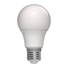 RAB Lighting A19-8-E26-922/30-WGD - A-Line Bulbs, 800 lumens, A19, 8W, base type E26, 90CRI 2200-3000K, dim to warm