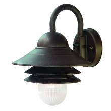 Architectural Bronze Lumtopia--DROPSHIP Acclaim 31946ABZ New Vista Collection 1-Light Outdoor Light Fixture Hanging Lantern