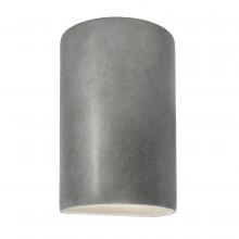 Justice Design Group CER-0945W-ANTS-LED1-1000 - Small Cylinder - Open Top & Bottom (Outdoor)