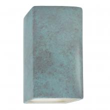 Justice Design Group CER-0955W-PATV-LED1-1000 - Large Rectangle - Open Top & Bottom (Outdoor) - LED