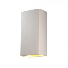 Justice Design Group CER-1175-BIS-LED2-2000 - Really Big Rectangle - Open Top & Bottom - LED