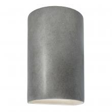 Justice Design Group CER-1265W-ANTS-LED1-1000 - Large Cylinder - Open Top & Bottom (Outdoor) - LED