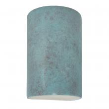 Justice Design Group CER-1265W-PATV-LED1-1000 - Large Cylinder - Open Top & Bottom (Outdoor) - LED