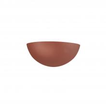 Justice Design Group CER-1300-CLAY-LED1-1000 - Small LED Quarter Sphere