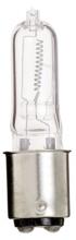 Satco Products Inc. S3159 - 75 Watt; Halogen; T4; Clear; 2000 Average rated hours; 1250 Lumens; DC Bay base; 120 Volt