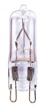 Satco Products Inc. S4642 - 100 Watt; Halogen; T4; Clear; 2000 Average rated hours; 1700 Lumens; Double Loop base; 120 Volt