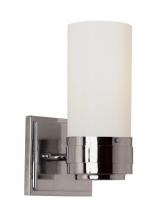 Trans Globe 2912 PC - Fusion Reversible 1-Light Indoor Shaded Wall Sconce
