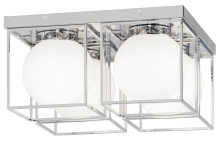 Matteo Lighting X03804CH - Squircle Chrome Ceiling Mount