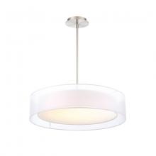 Modern Forms US Online PD-16824-BN - Metropolis Drum Pendant Light