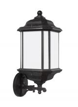 Generation Lighting 84532EN3-746 - Kent traditional 1-light LED outdoor exterior large uplight wall lantern sconce in oxford bronze fin