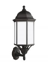 Generation Lighting 8638751EN3-71 - Sevier traditional 1-light LED outdoor exterior large uplight outdoor wall lantern sconce in antique
