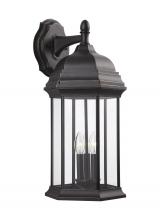 Generation Lighting 8738703EN-71 - Sevier traditional 3-light LED outdoor exterior extra large downlight outdoor wall lantern sconce in
