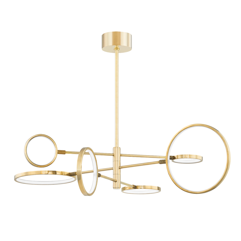 Hudson Valley Saturn Chandelier