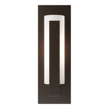 Hubbardton Forge 217185-SKT-14-GG0065 - Forged Vertical Bar Sconce - Steel Backplate