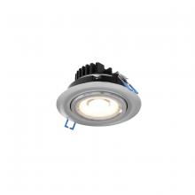 Dals GMB4-CC-SN - 4 Inch Round Recessed LED Gimbal Light In 5CCT